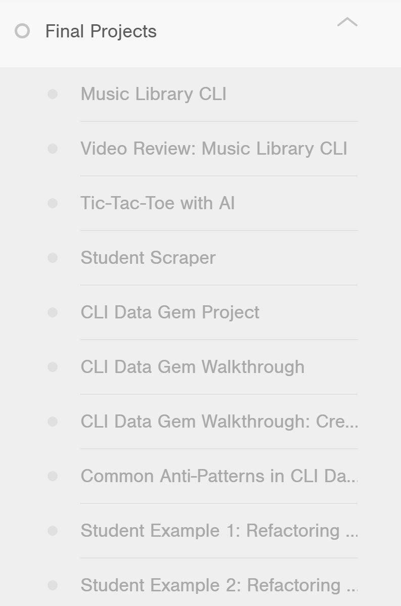 Object Oriented Ruby Projects object oriented ruby projects list