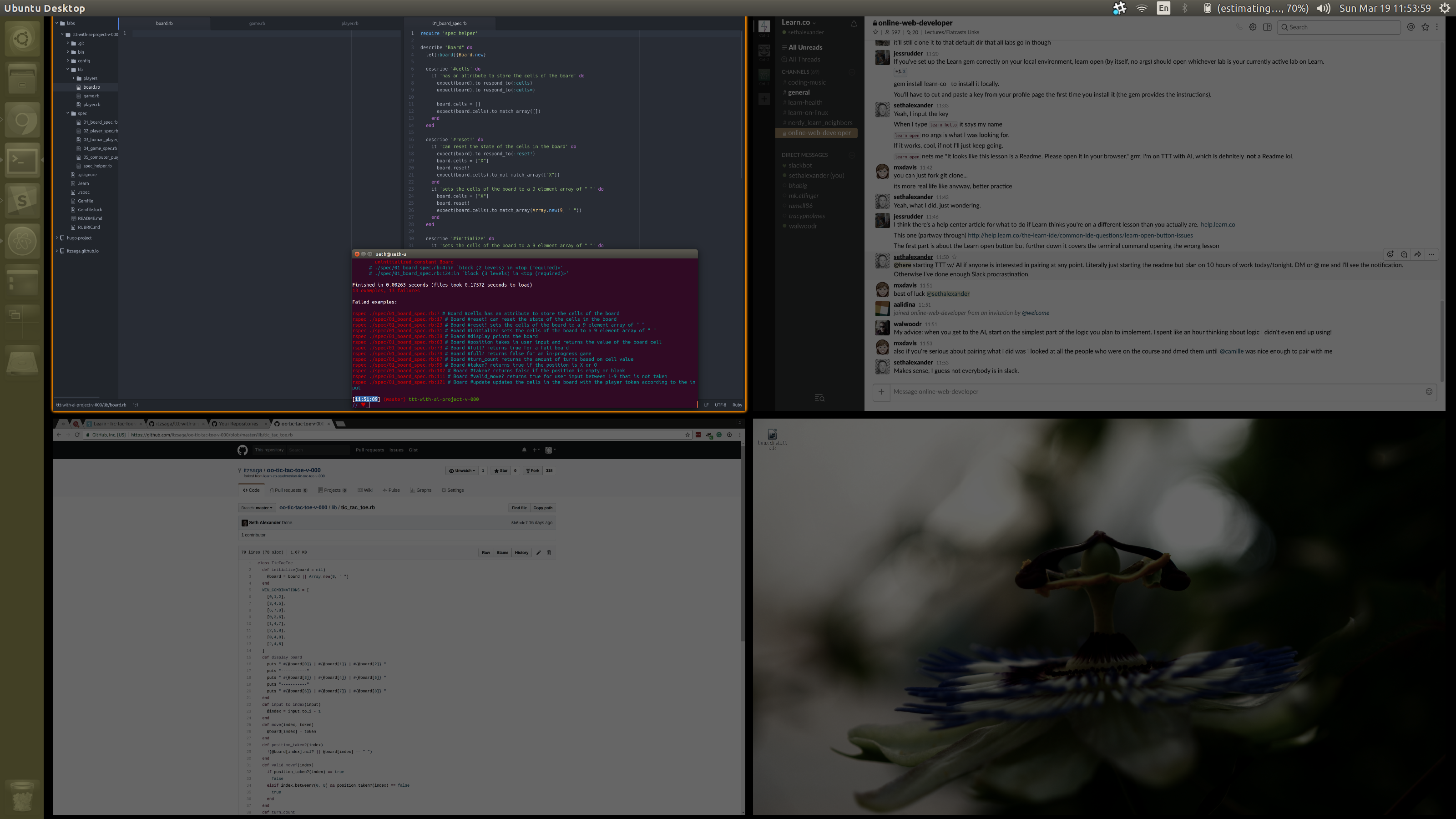Ubuntu Desktop Workspaces